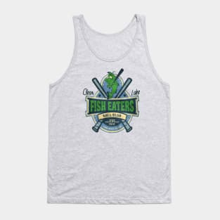 Defunct Clear Lake Fish Eaters Baseball Teams Tank Top